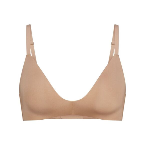 SKIMS NWT Wirelesss Lightly Lined Bra in the color Clay size 36H - Picture 1 of 5